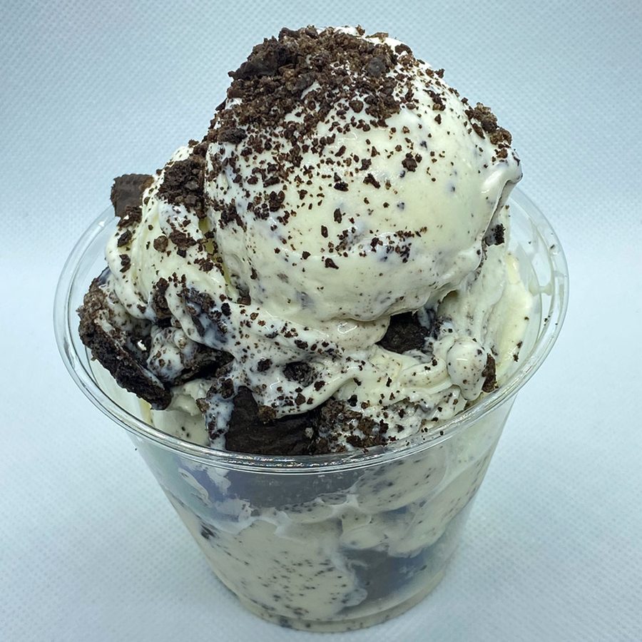 A cup of frozen custard